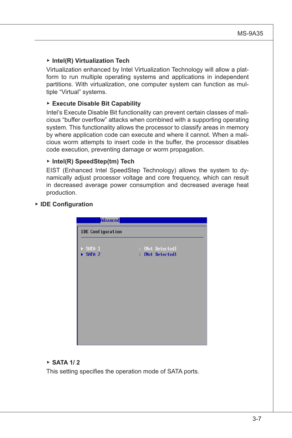 MSI MS-9A35 (WindBOX III) User Manual | Page 35 / 44