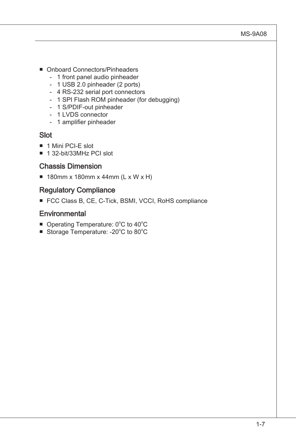 MSI MS-9A08 User Manual | Page 17 / 72