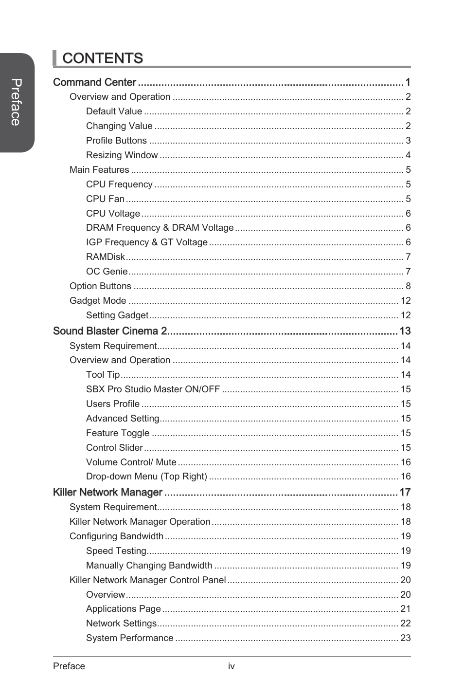 MSI ATX Motherboard User Manual | Page 4 / 64