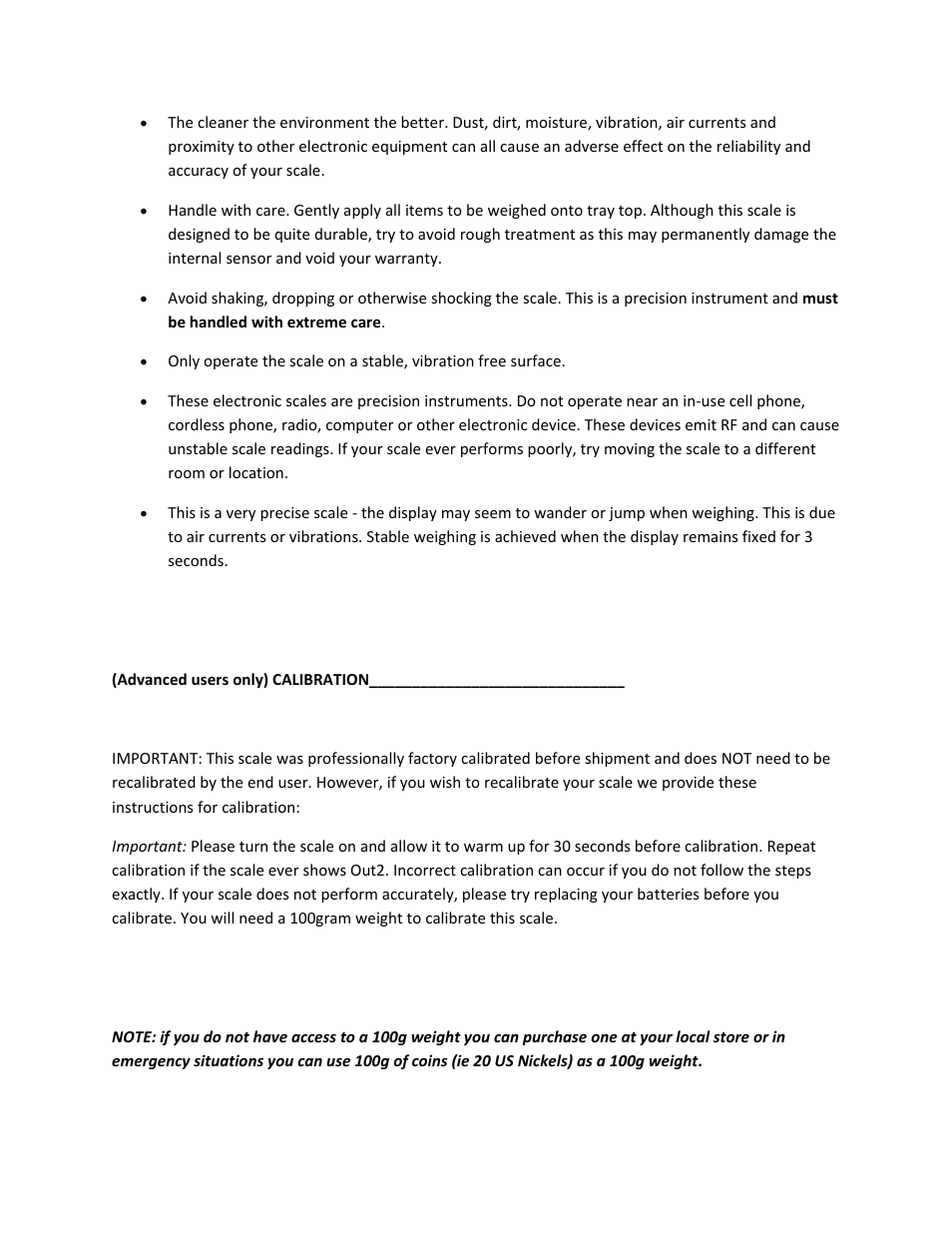 MyWeigh TRITON T2 User Manual | Page 6 / 9