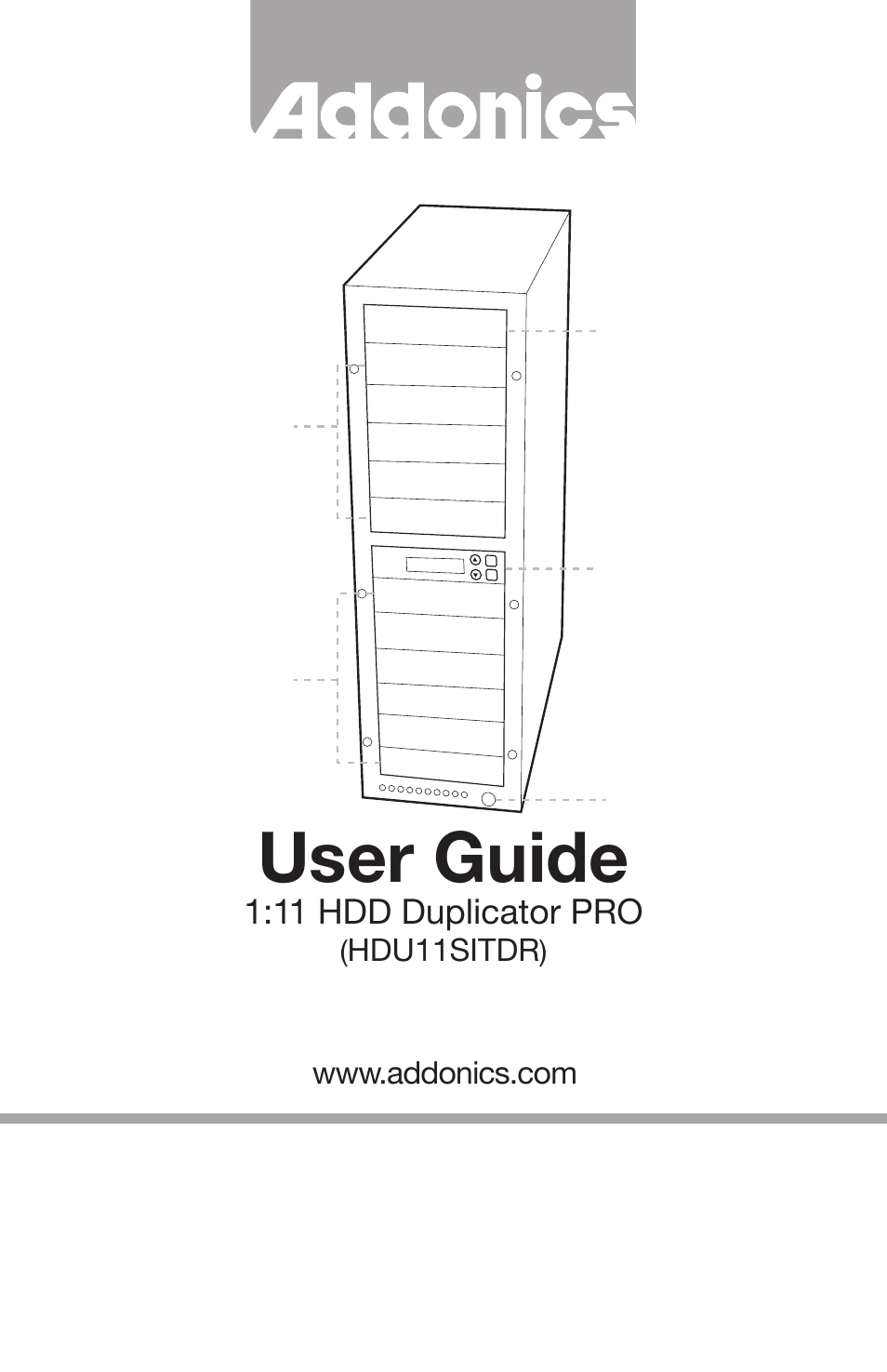 Addonics Technologies HDU11SITDR User Manual | 18 pages