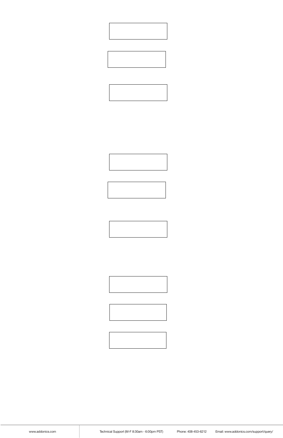 Prescan source, Async compare | Addonics Technologies HDU11SITDR User Manual | Page 7 / 18