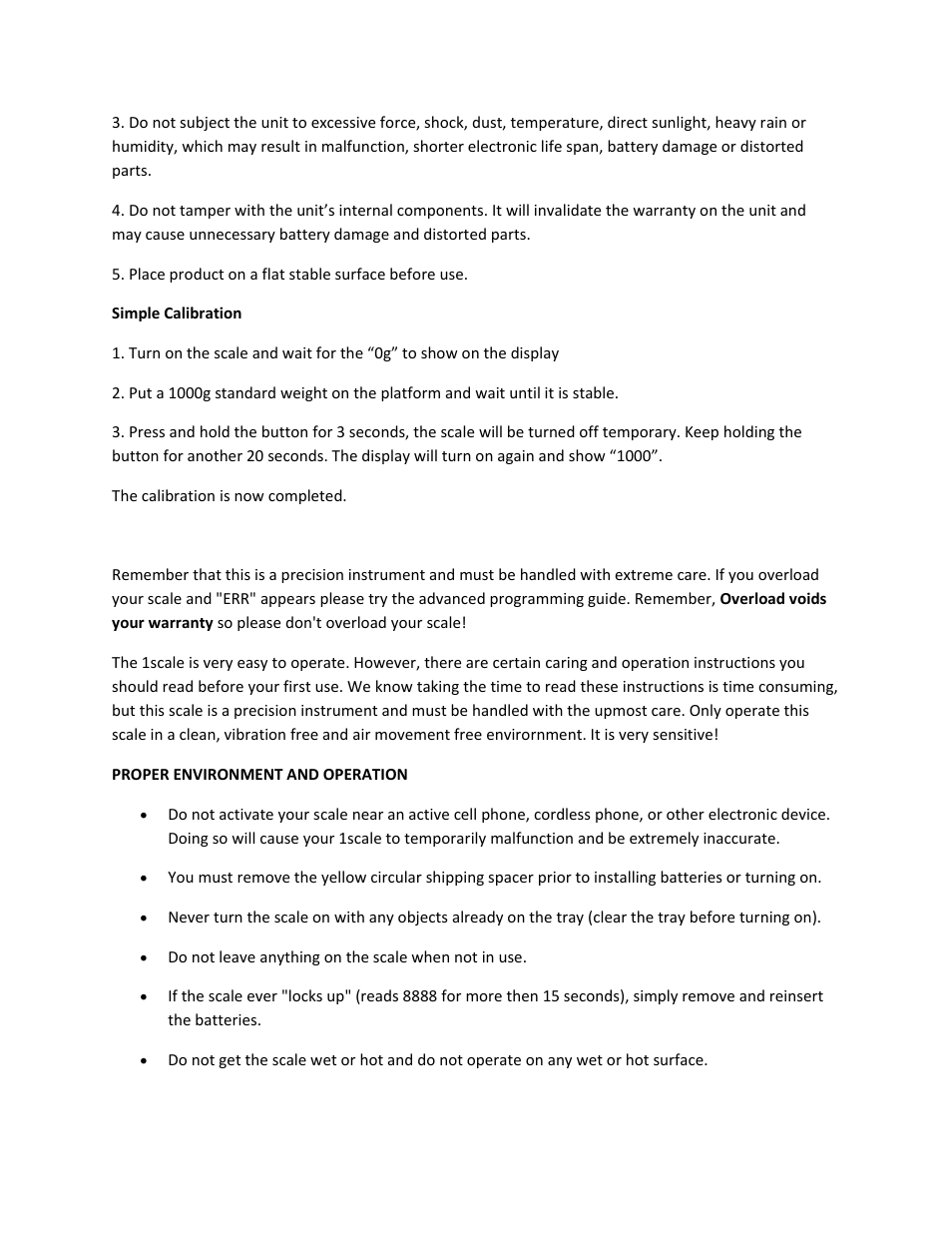 MyWeigh 1SCALE User Manual | Page 3 / 7