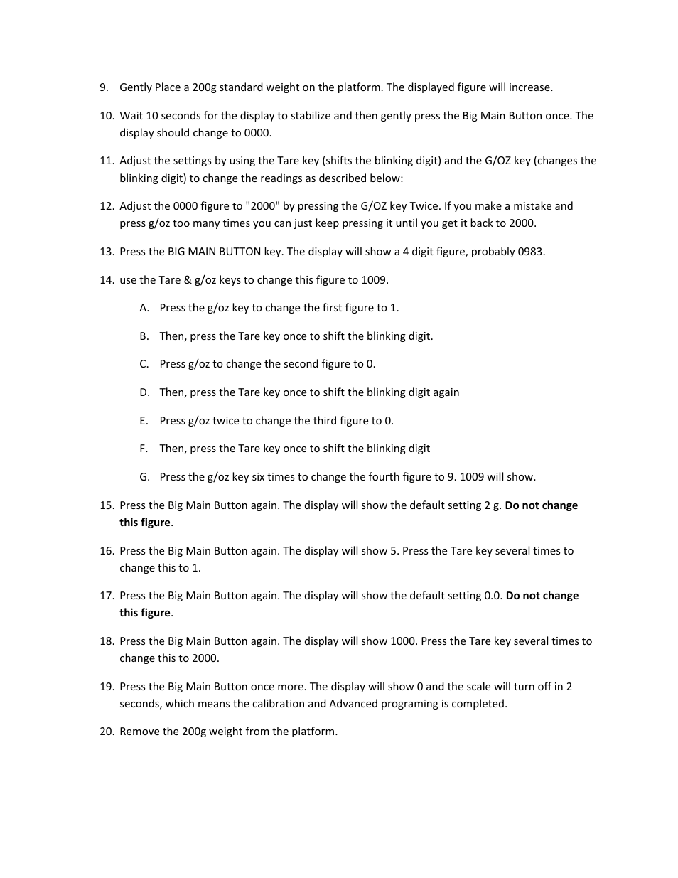 MyWeigh 1SCALE User Manual | Page 6 / 7