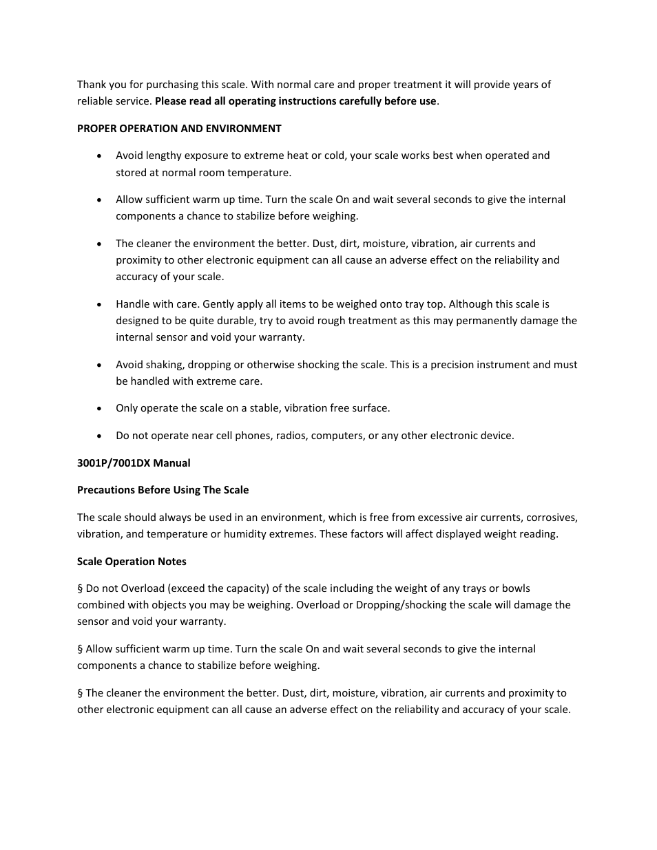 MyWeigh 7001DX User Manual | Page 2 / 5