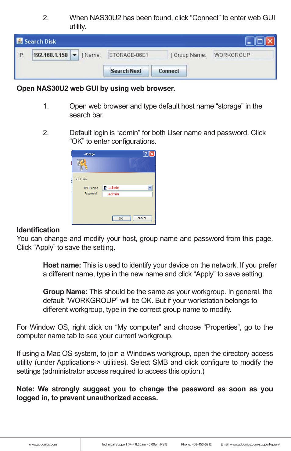 Addonics Technologies NAS30U2 User Manual | Page 4 / 8