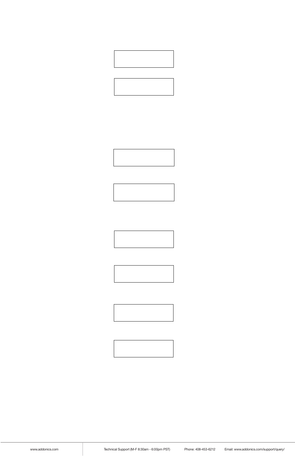 Startup menu, Auto compare, Copy size | Button sound | Addonics Technologies HDUS11325DX User Manual | Page 10 / 18