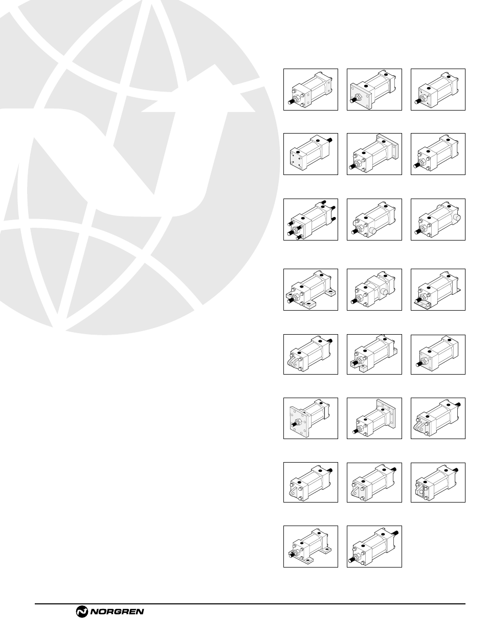Norgren NFPA Aluminum & Steel Cylinders User Manual | 97 pages