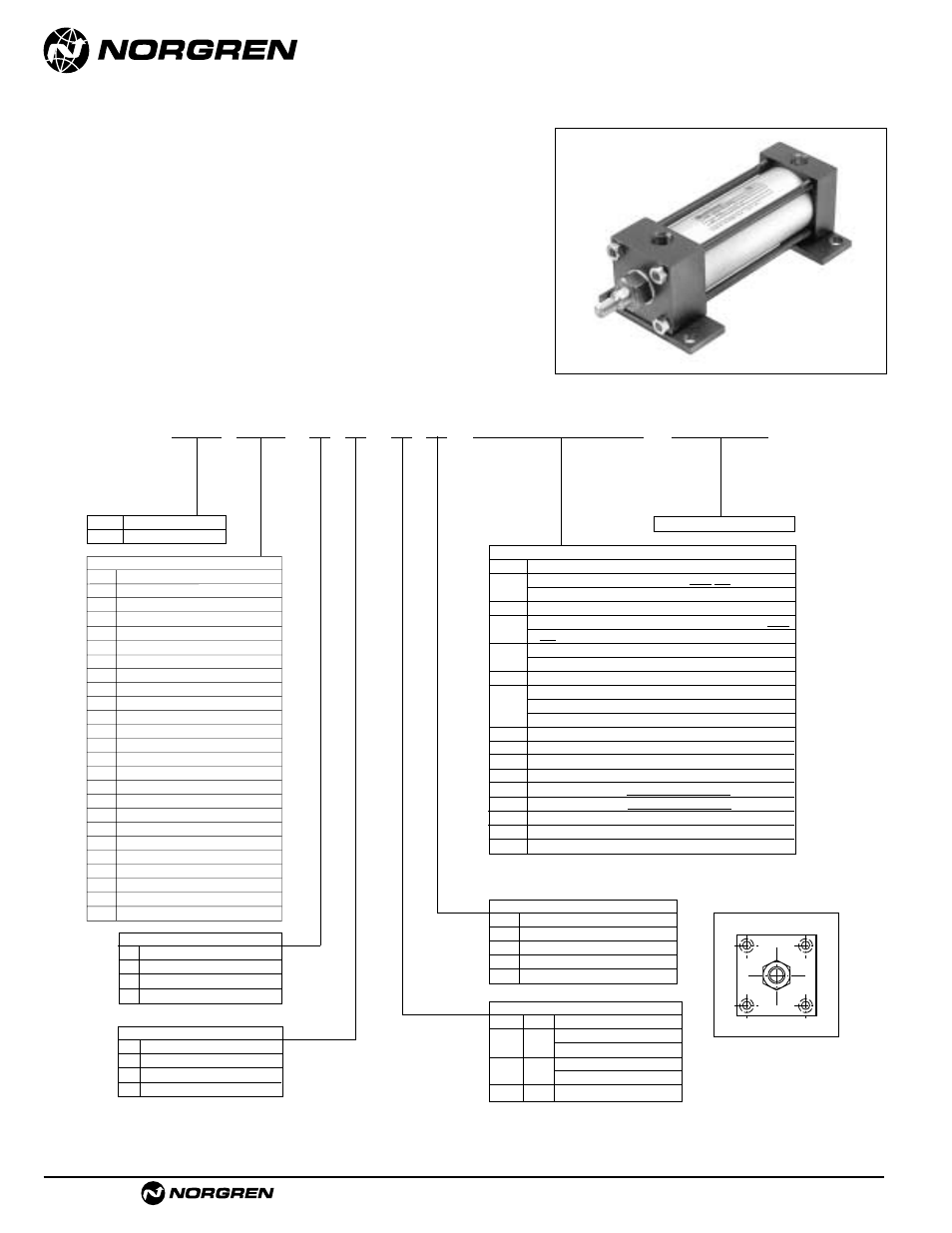 Cylinder order information, Act-1-78 | Norgren NFPA Aluminum & Steel Cylinders User Manual | Page 78 / 97