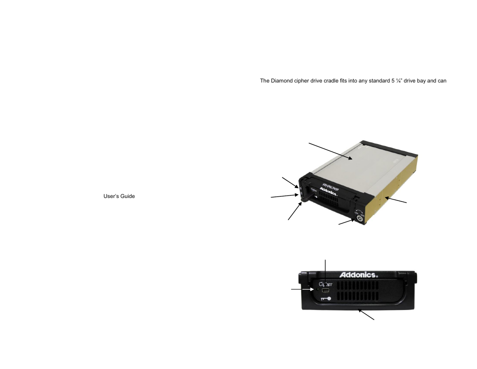 Addonics Technologies DIAMOND CIPHER DCHD256ES User Manual | 4 pages