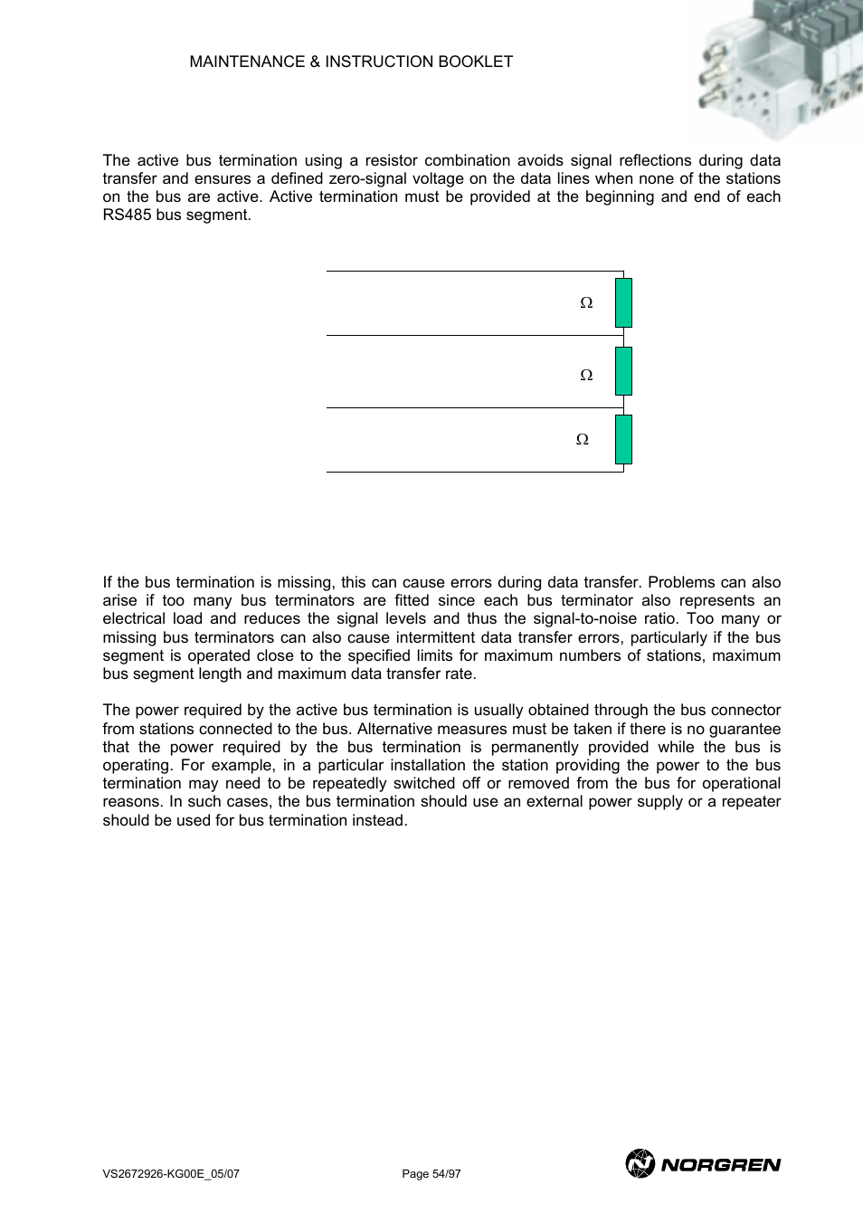 Norgren VS18 Series Valve Advantage User Manual | Page 54 / 97