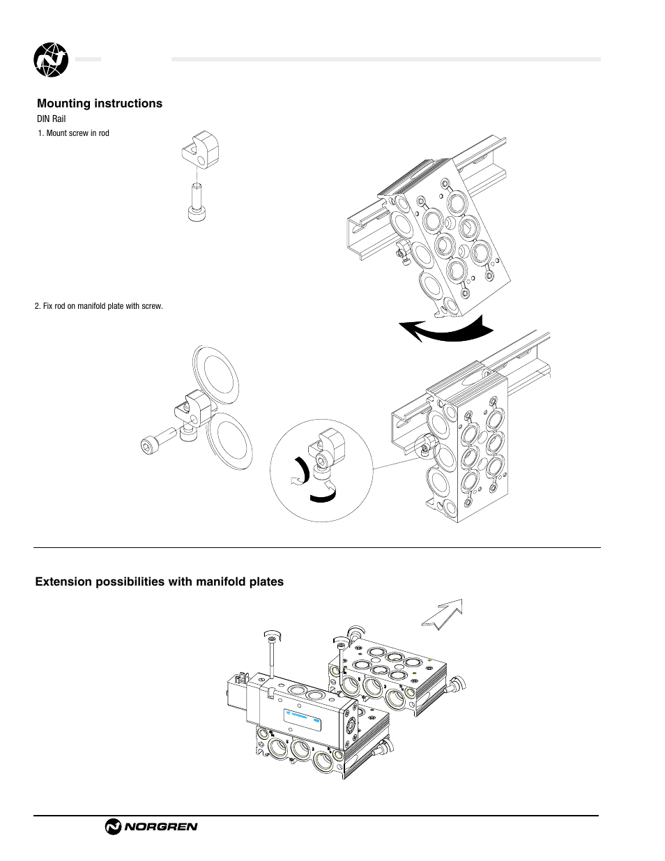 V60 series | Norgren V62 Series Directional Control Valves Datasheets User Manual | Page 16 / 17