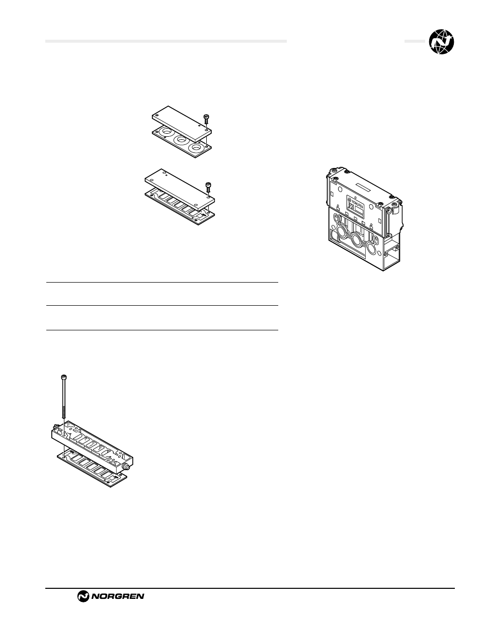 Nugget 500 series valves | Norgren 500 Series Nugget User Manual | Page 19 / 22