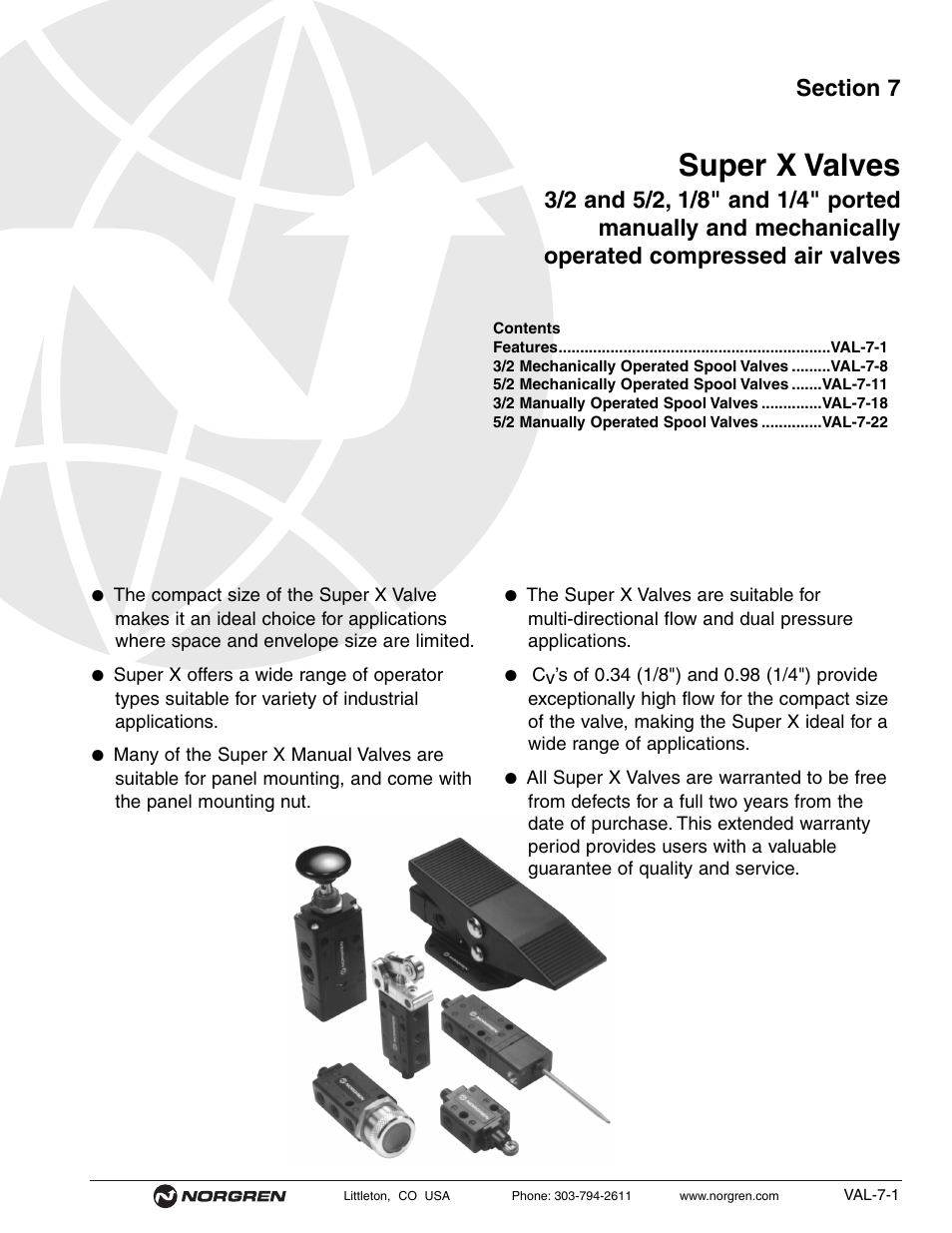 Norgren Super X Series Valves User Manual | 29 pages