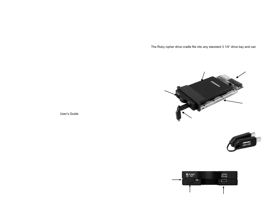 Addonics Technologies RUBY CIPHER AES RCHD256ES User Manual | 4 pages