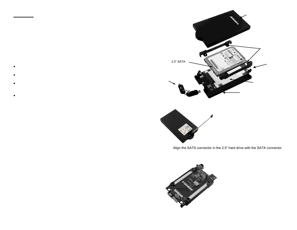 Addonics Technologies RUBY CIPHER AES RCHD256ES User Manual | Page 2 / 4