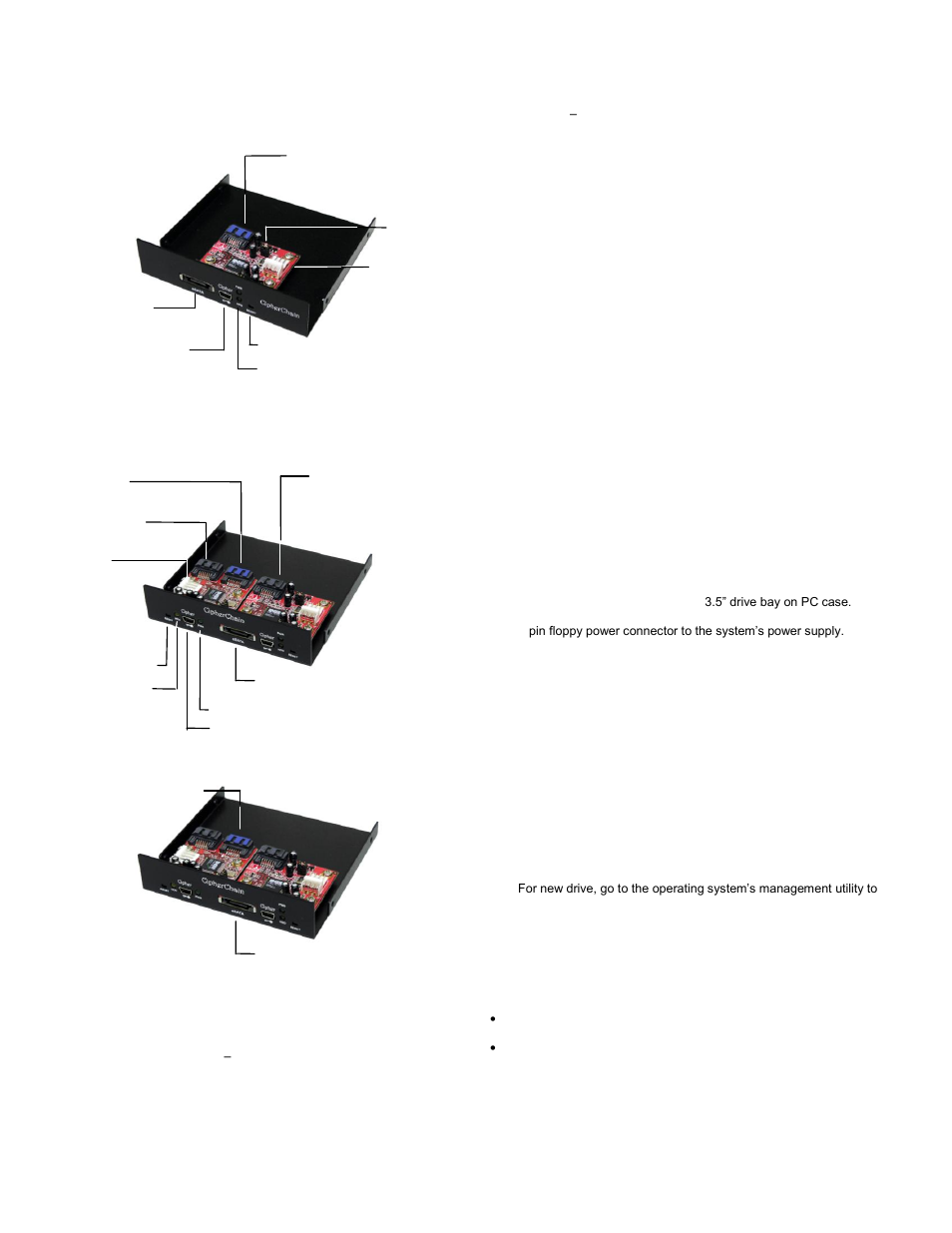 Addonics Technologies CCM35MK2-E User Manual | 1 page