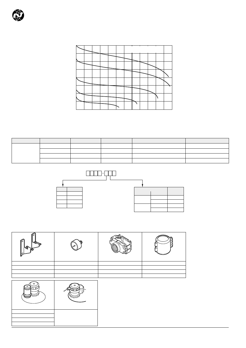 Bl64 typical performance characteristics, Ordering information, Accessories | Alternative models | Norgren BL64 User Manual | Page 2 / 3