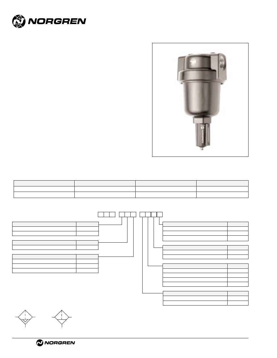 Norgren F18 Series Datasheets User Manual | 2 pages