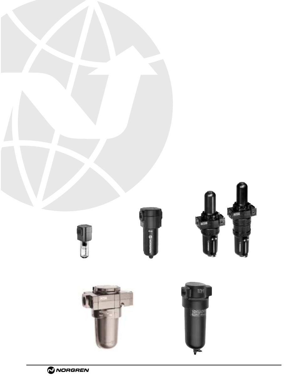 Oil vapor removal (adsorbing) filters, Available in port sizes 1/4" to 1 | Norgren Filter Contents User Manual | Page 42 / 53