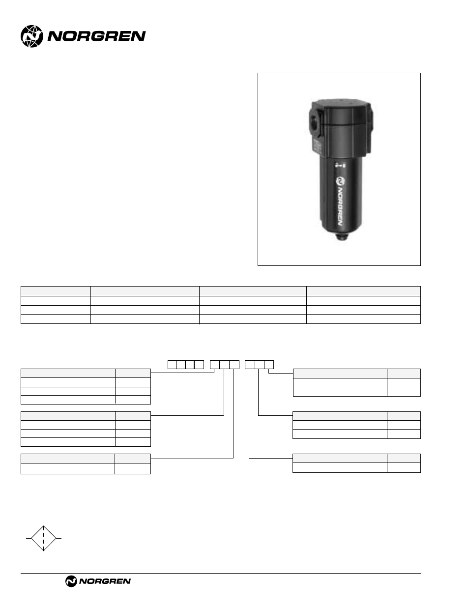 F74v excelon oil vapor removal filter, F74v | Norgren Filter Contents User Manual | Page 45 / 53