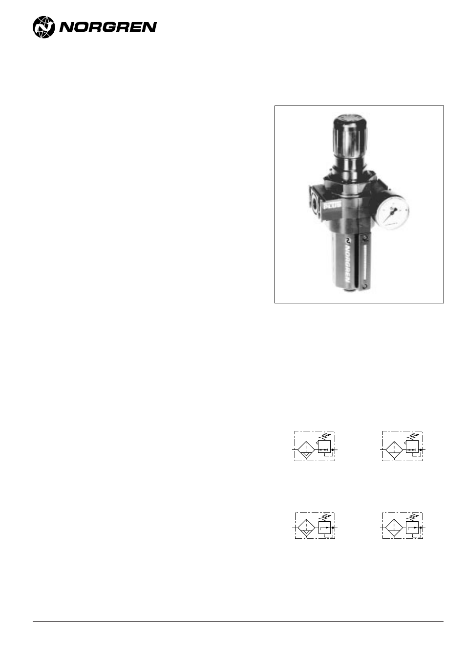 Norgren B64G Series User Manual | 4 pages