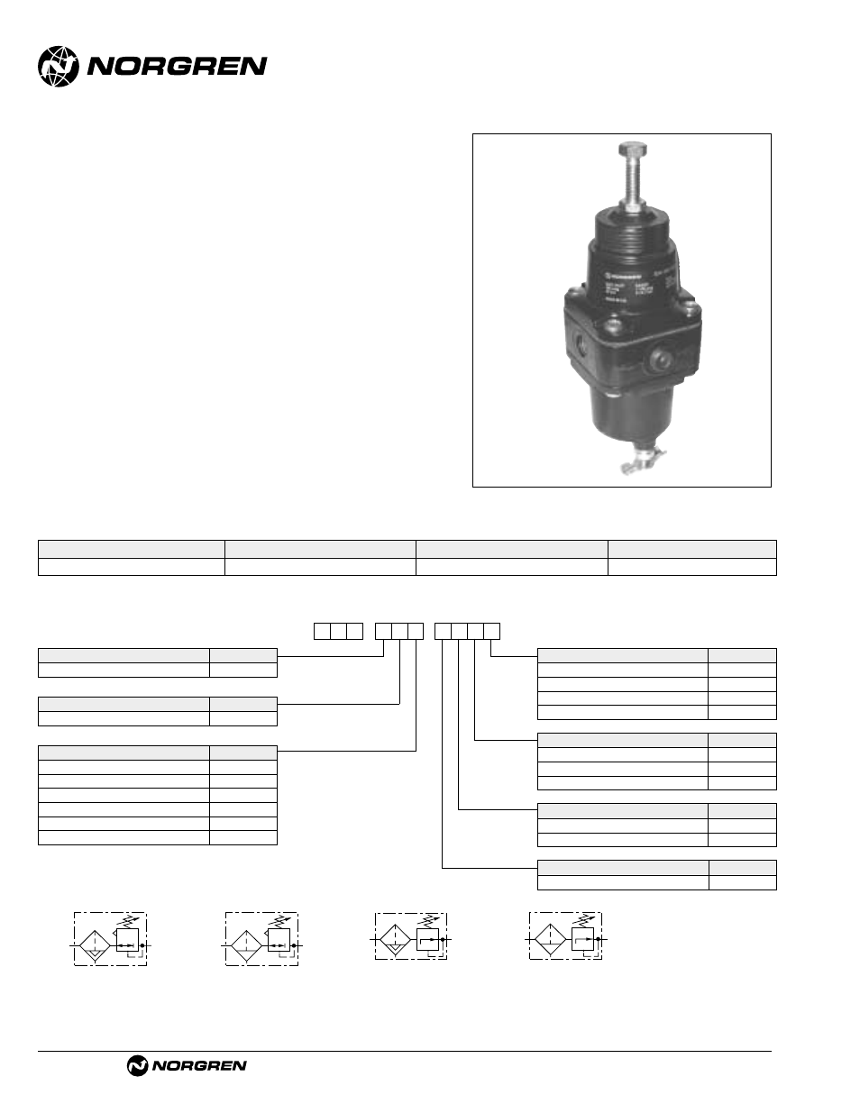 Norgren B38AL Series Datasheets User Manual | 2 pages