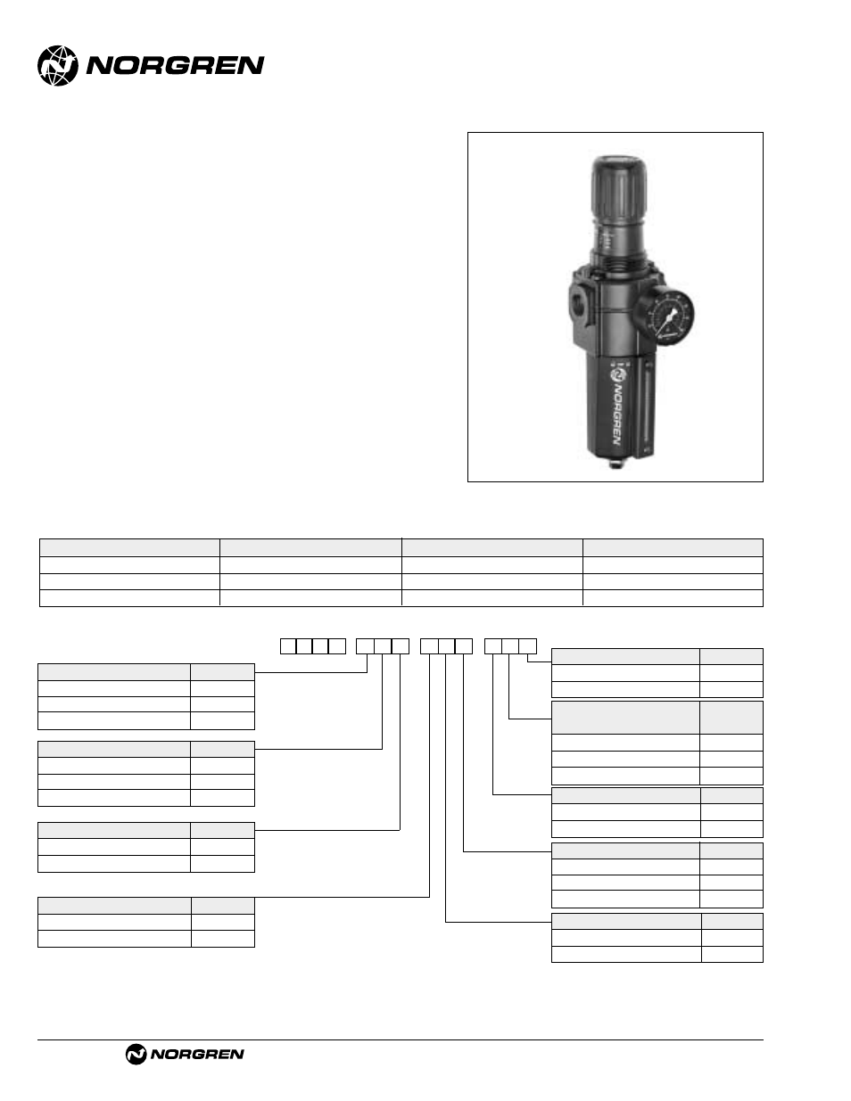 Norgren B74G Series Datasheets User Manual | 2 pages