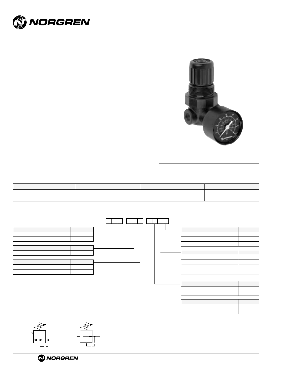 Norgren R07 Series Datasheets User Manual | 2 pages