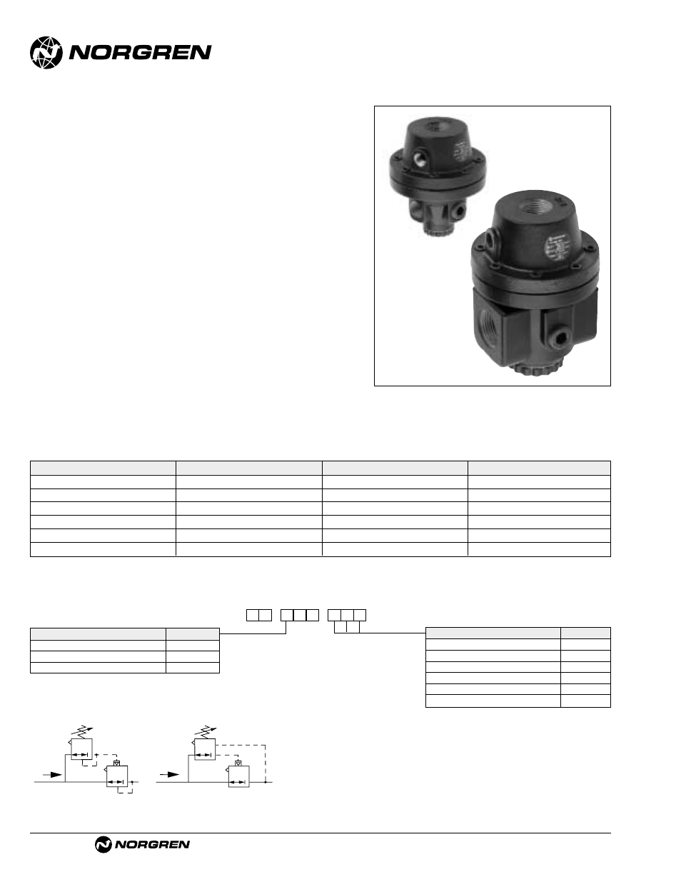 Norgren 11-042 Series Datasheets User Manual | 2 pages