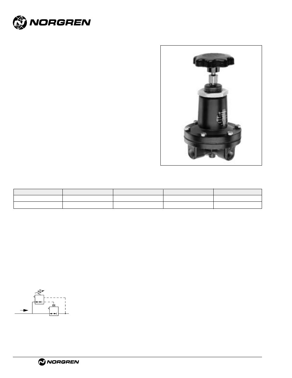 Norgren 11-104 Series User Manual | 2 pages