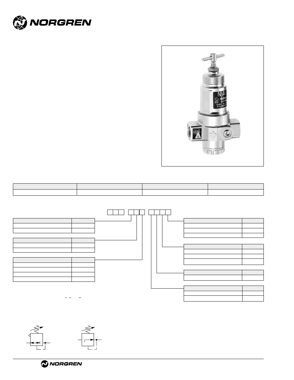 Norgren R22 Series Datasheets User Manual | 2 pages
