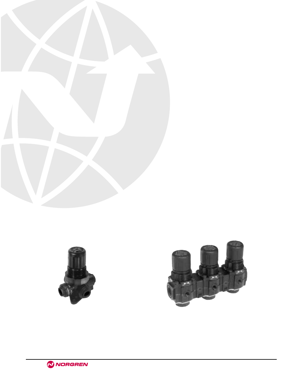 Norgren Manifold Regulators User Manual | 5 pages
