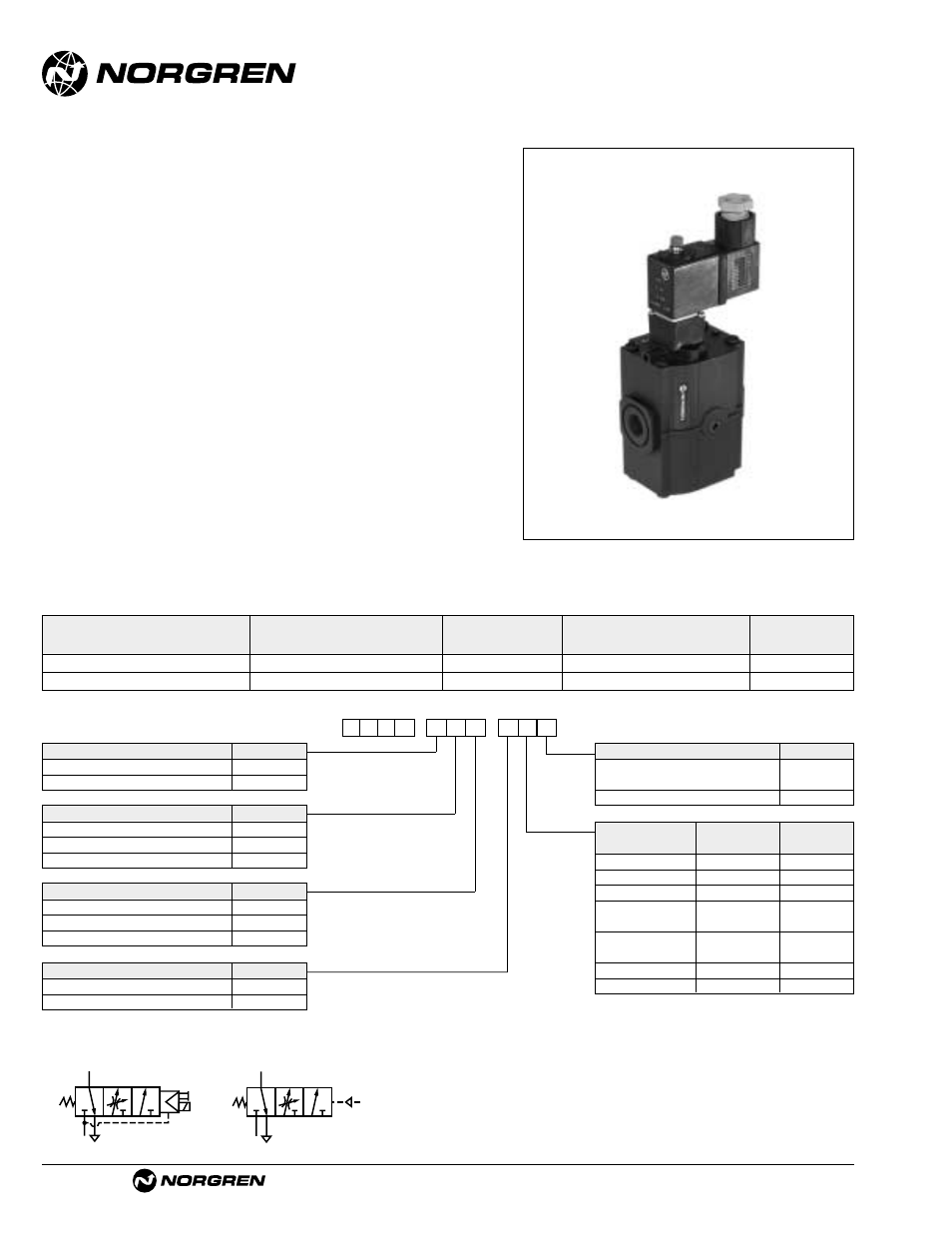 Norgren P72F Series Datasheets User Manual | 4 pages