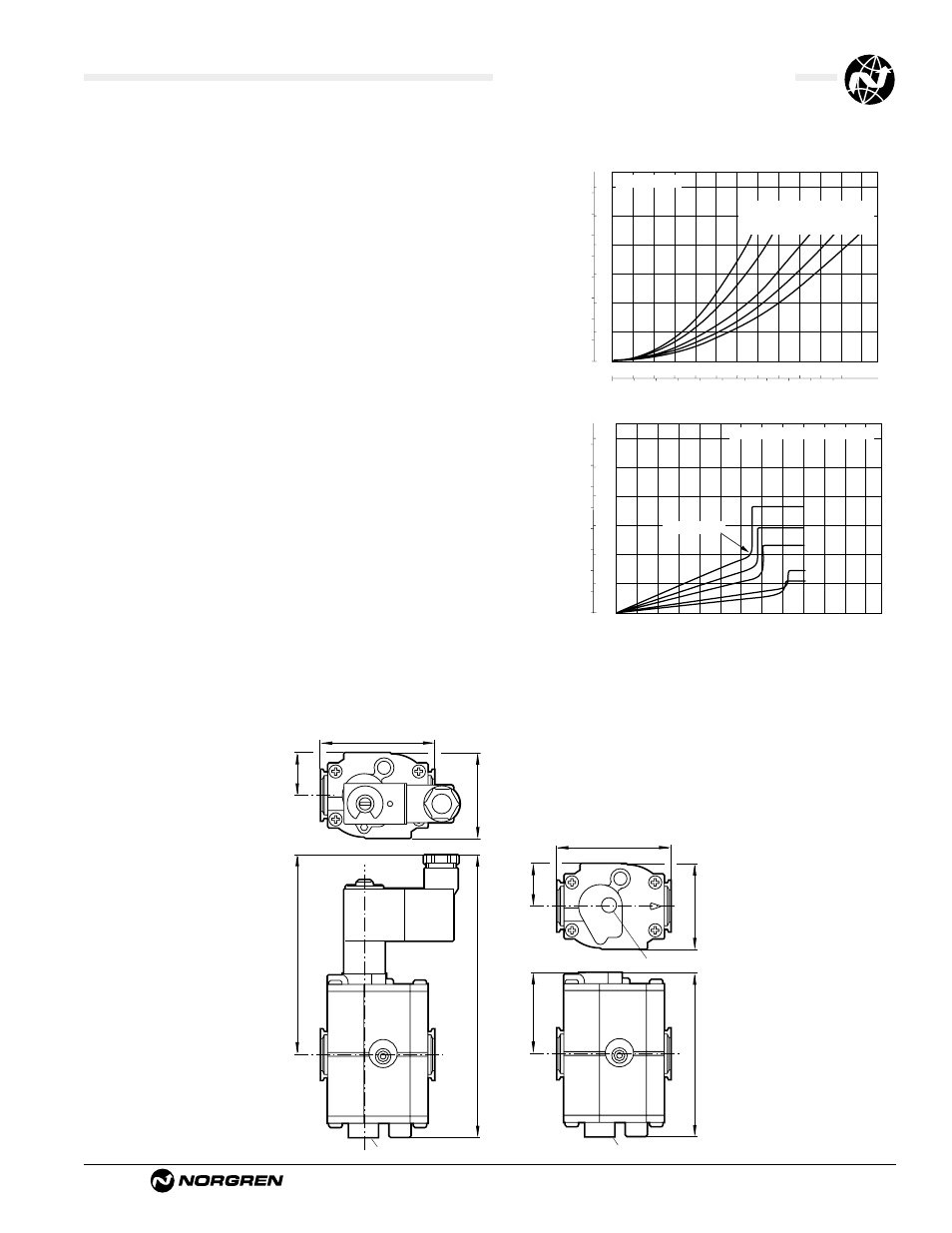 P72f smooth start/exhaust valve, Ale-17-7, Technical data | Typical performance characteristics | Norgren P72F Series Datasheets User Manual | Page 2 / 4