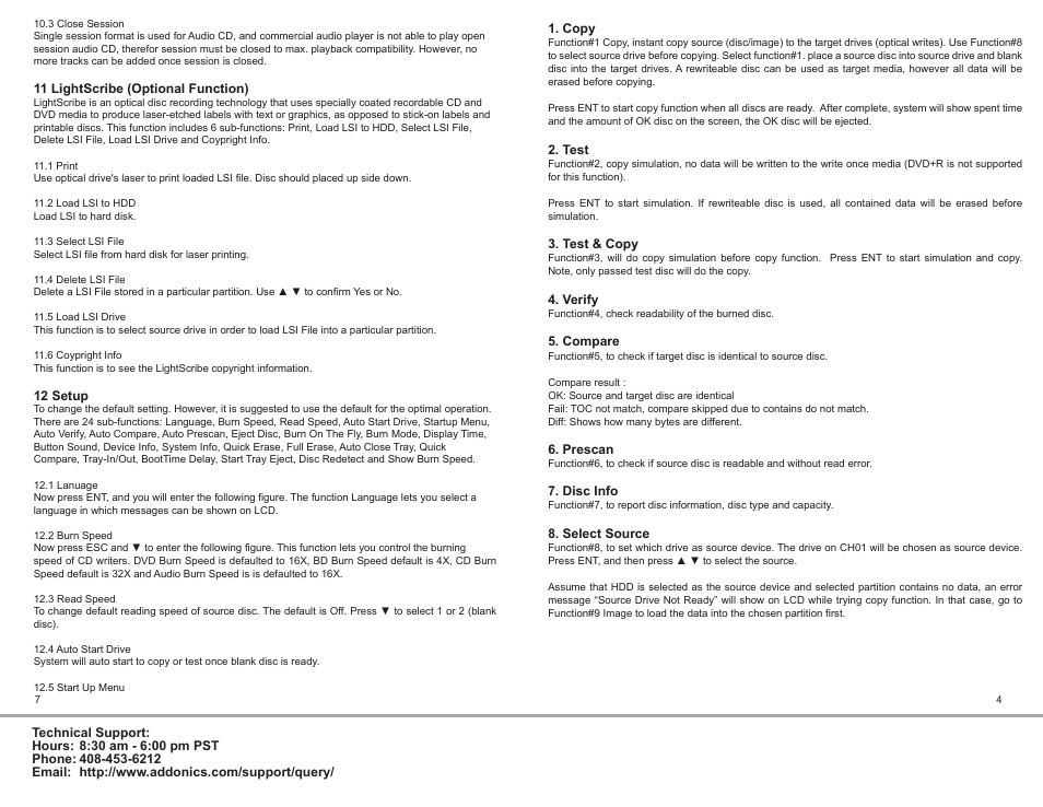 Addonics Technologies DDU3SAS User Manual | Page 5 / 6