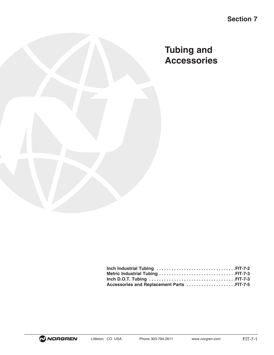 Norgren Tube cutter User Manual | 5 pages