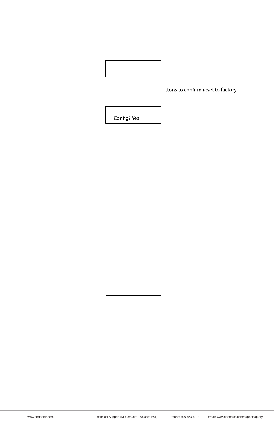 Load default, Copy hpa, Usb auto-link | Link option | Addonics Technologies 1:1 HDD DUPLICATOR PRO-S HDUSI325AES User Manual | Page 14 / 17