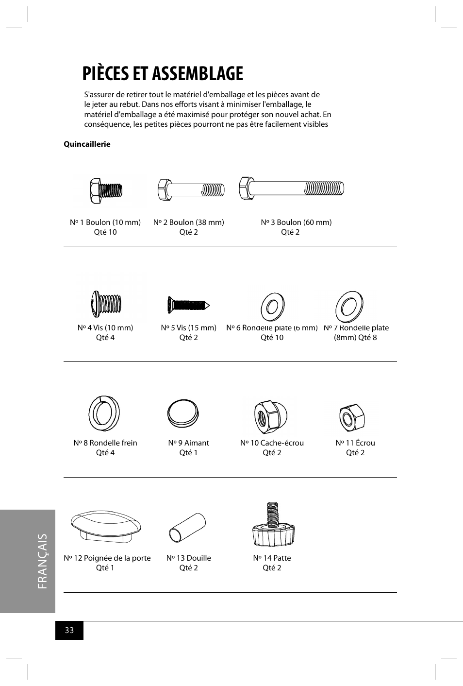 Pièces et assemblage | Nostalgia Electrics SCC399 User Manual | Page 35 / 46