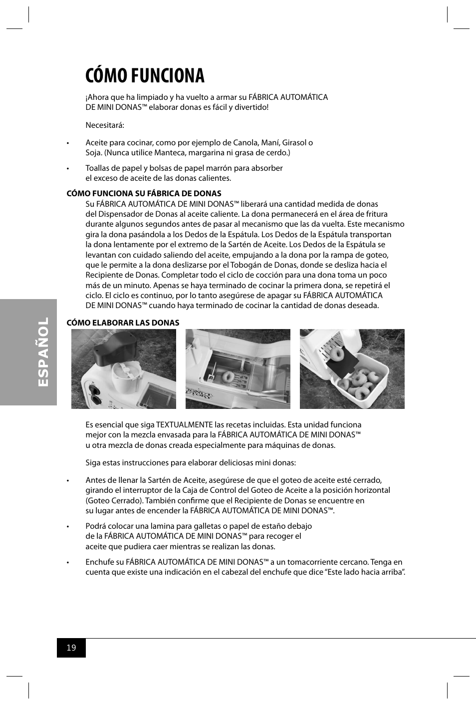 Cómo funciona | Nostalgia Electrics MDF200 User Manual | Page 21 / 42