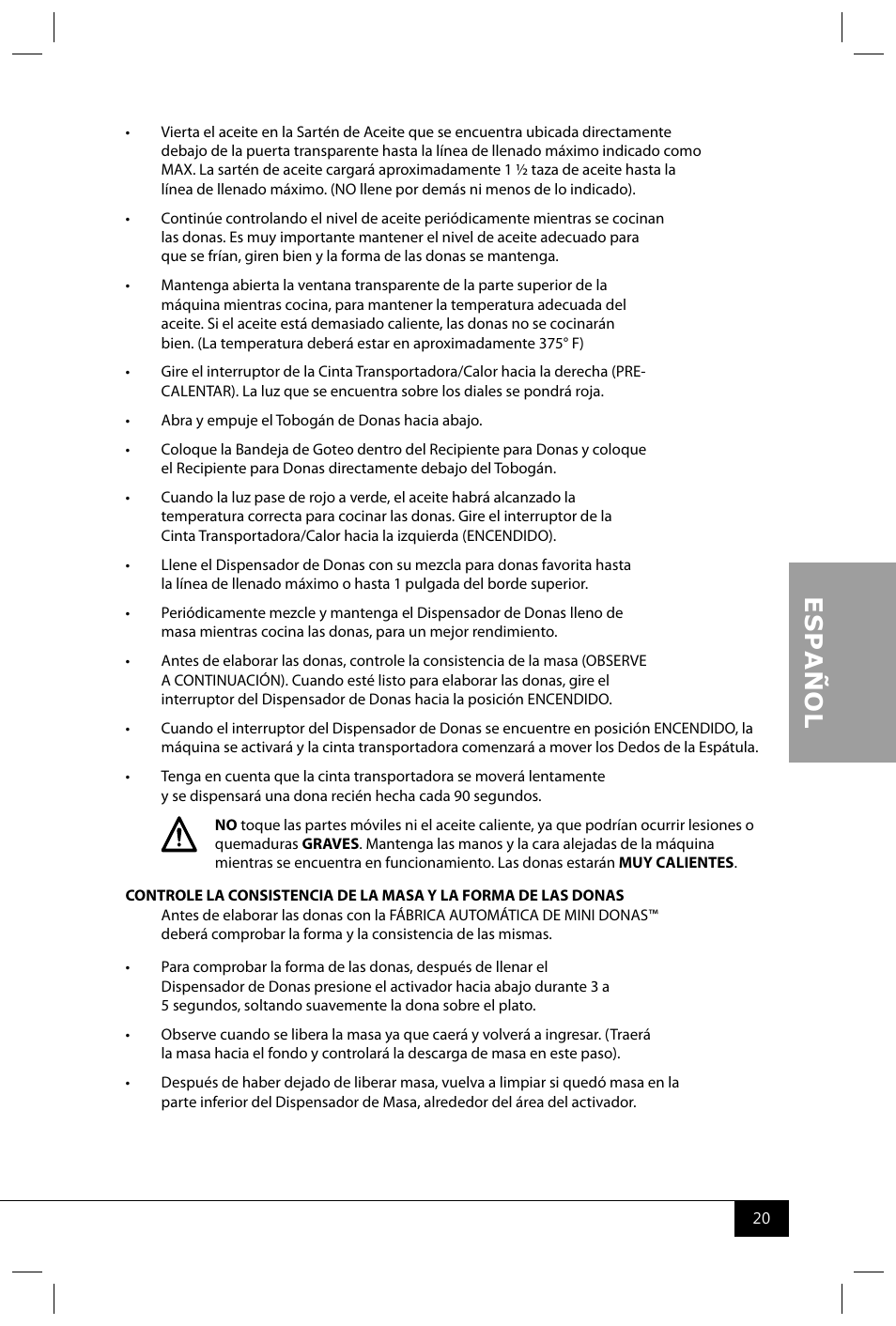 Nostalgia Electrics MDF200 User Manual | Page 22 / 42