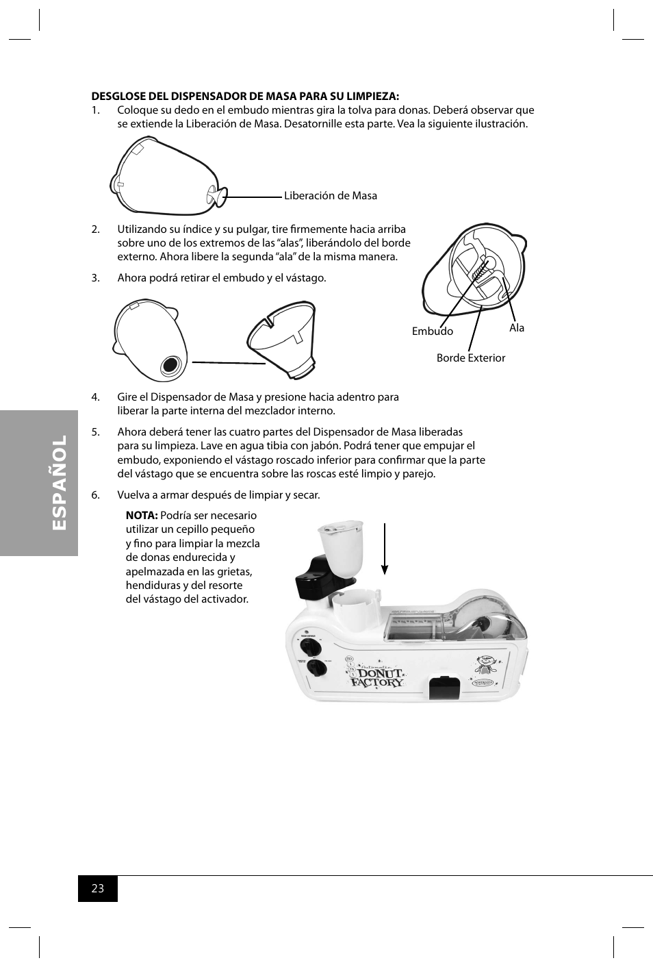 Nostalgia Electrics MDF200 User Manual | Page 25 / 42