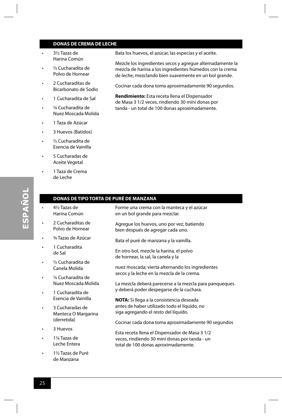 Nostalgia Electrics MDF200 User Manual | Page 27 / 42