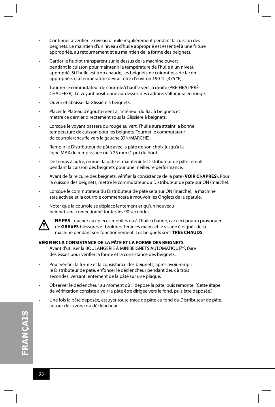 Nostalgia Electrics MDF200 User Manual | Page 35 / 42