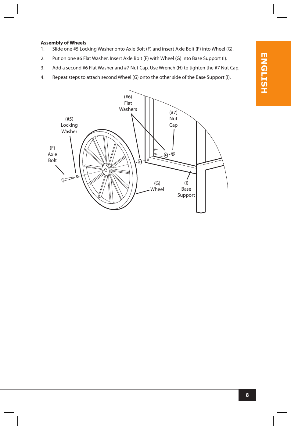 En g li s h | Nostalgia Electrics CCP510 User Manual | Page 10 / 44