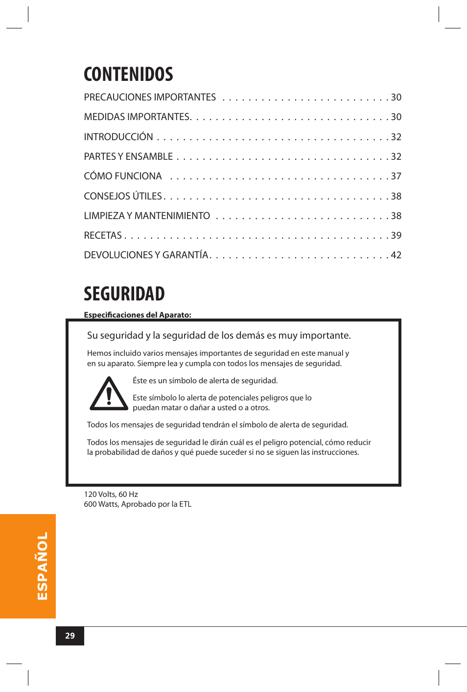 Nostalgia Electrics CCP510 User Manual | Page 31 / 44