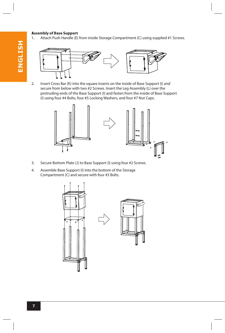 En g li s h | Nostalgia Electrics CCP510 User Manual | Page 9 / 44