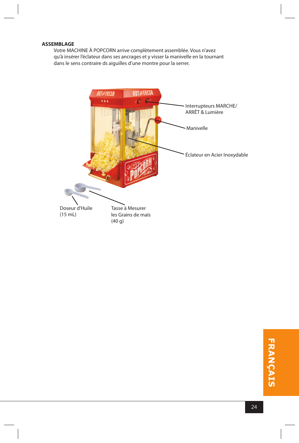 Nostalgia Electrics KPM200 User Manual | Page 26 / 32