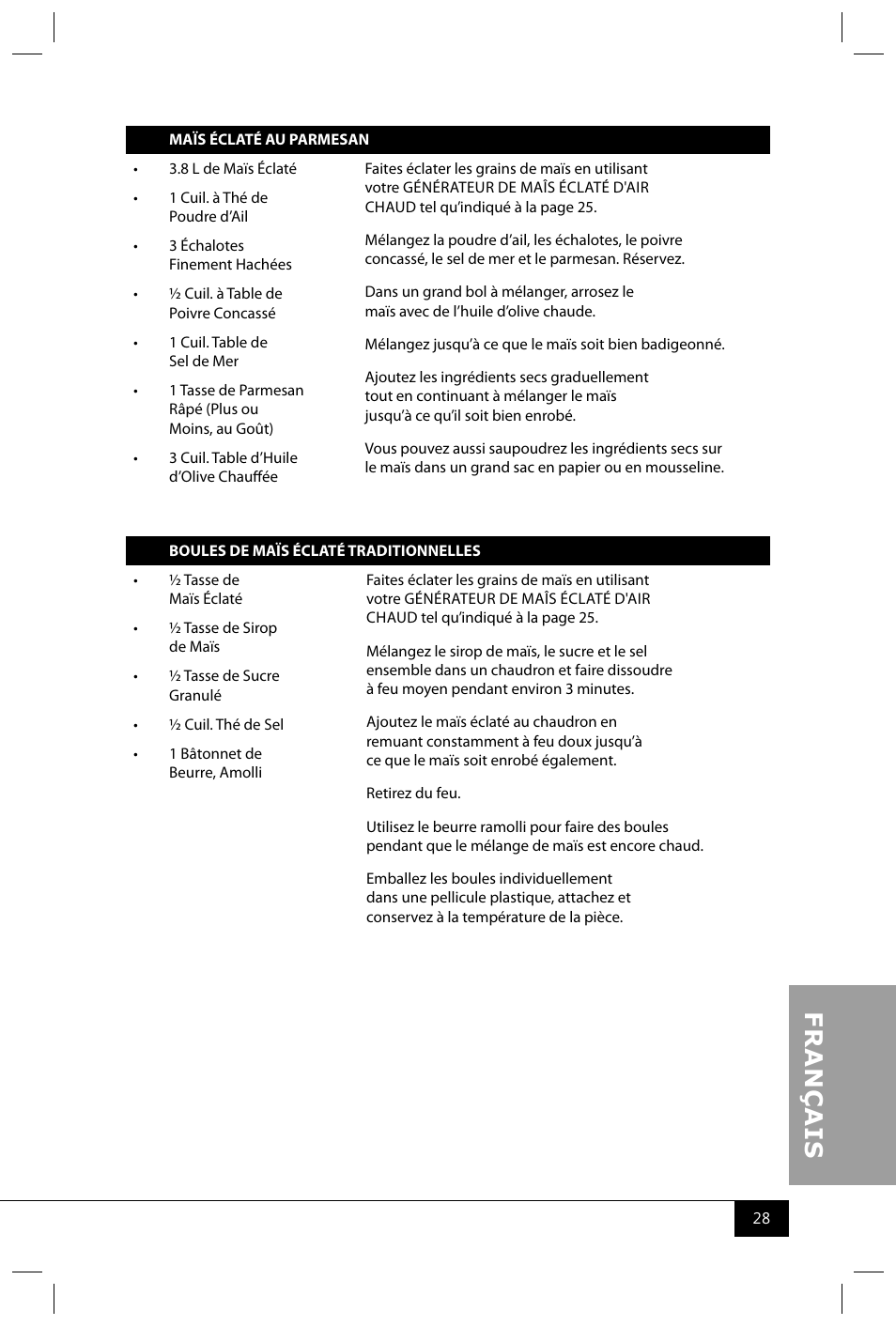 Nostalgia Electrics OFP501 COKE User Manual | Page 30 / 32