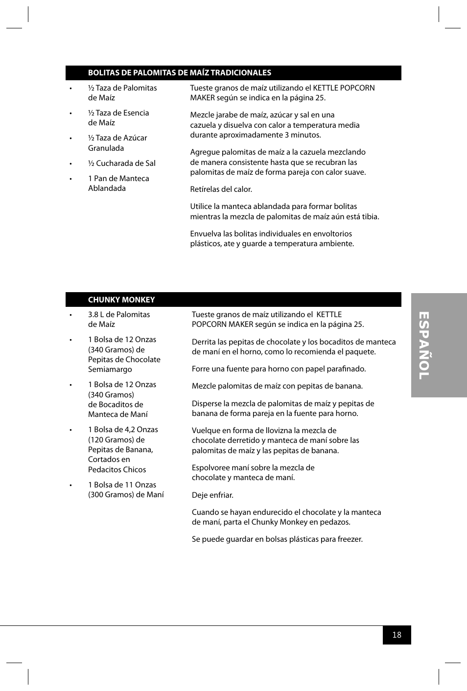 Nostalgia Electrics RKP630 COKE User Manual | Page 20 / 32